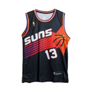 vintage black phoenix suns 1996 97 classics nba jersey