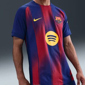 f.c. barcelona 2025/26 home player edition jersey