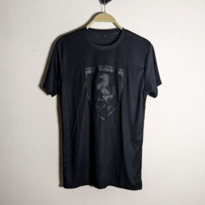 Home ferrari fashion t shirt fan tee black