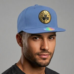 boston celtics sky blue snapback hat