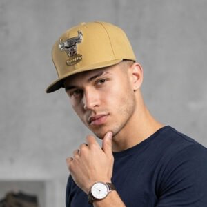 Home chicago bulls metallic gold edition snapback