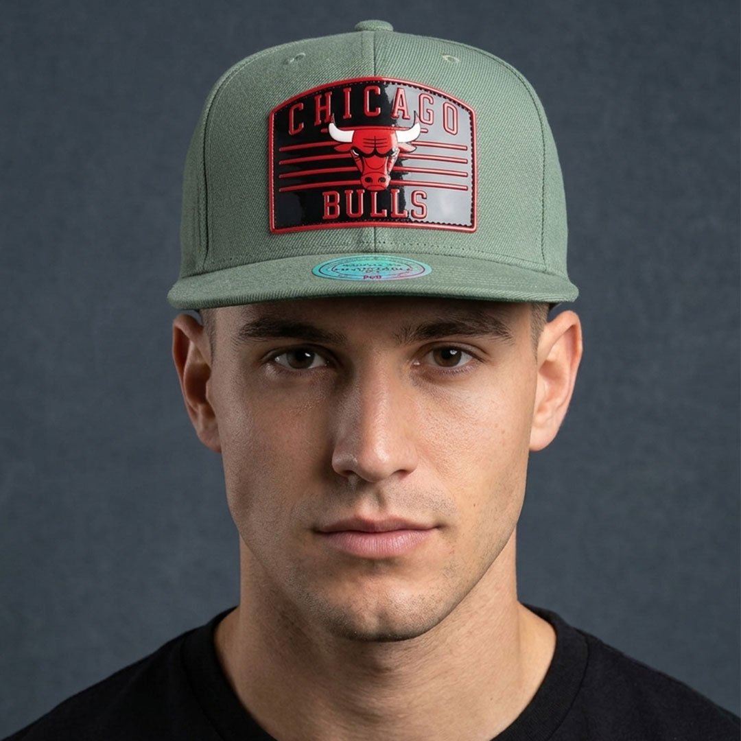 chicago bulls olive tech patch snapback chicago bulls olive tech patch snapback
