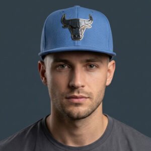 chicago bulls snapback hat – black & gold