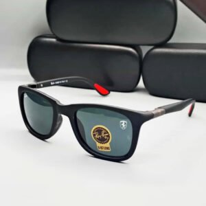 ray ban x scuderia ferrari sunglasses red racing accents