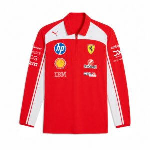 ferrari full sleeve polo
